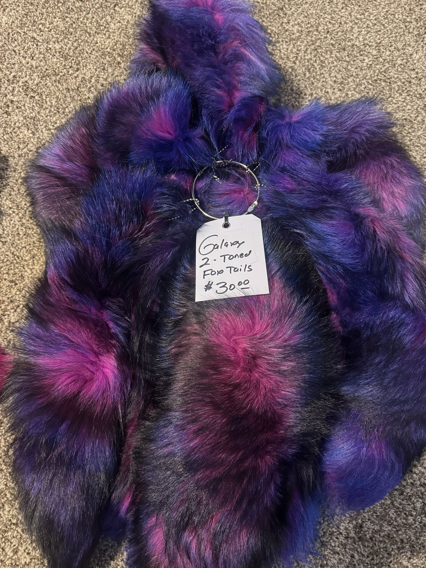 Galaxy Two-Toned Fox Tails